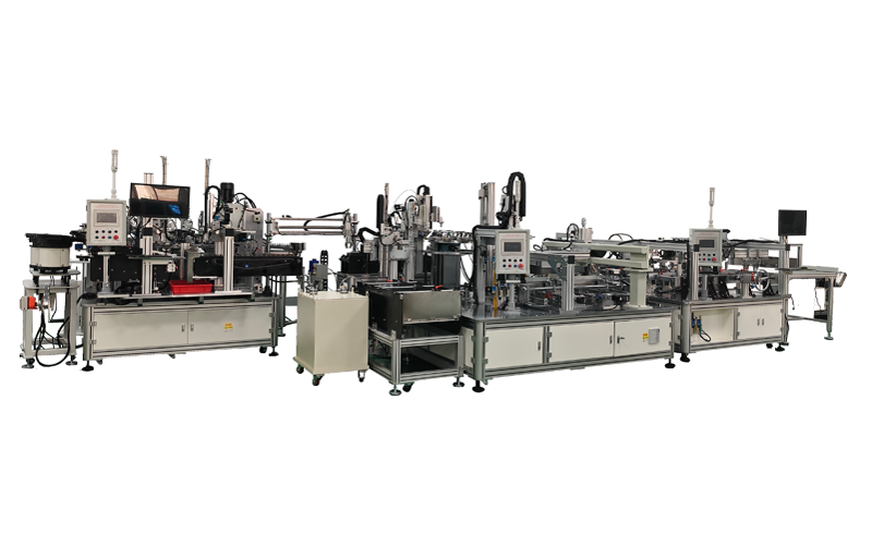 气弹簧装配流水线